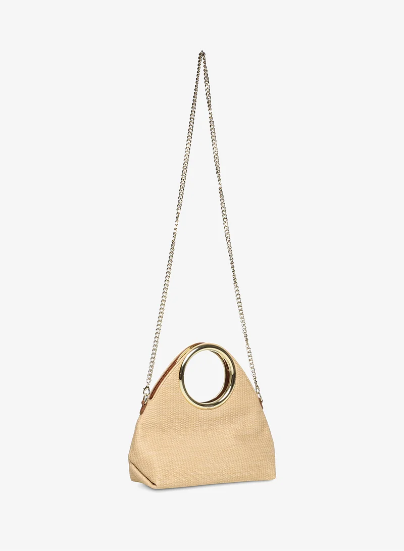 Steve Madden  Top Handle Ring Textured Satchel Bag for Women | Best Price UAE